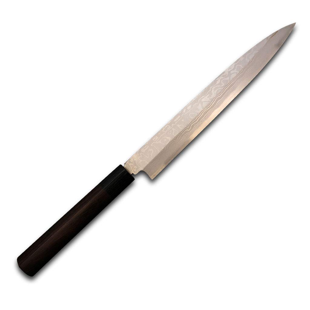 仙助 柳刃包丁 270mm 安来鋼青紙2号 PWCシノギ柄 仙助 包丁 刺身包丁